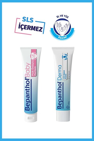 Bepanthol Baby Pişik Önleyici Merhem 100g Cilt Bakım Kremi 100g, Günlük Vücut Bakım, Günlük Yoğun Nemlendirici