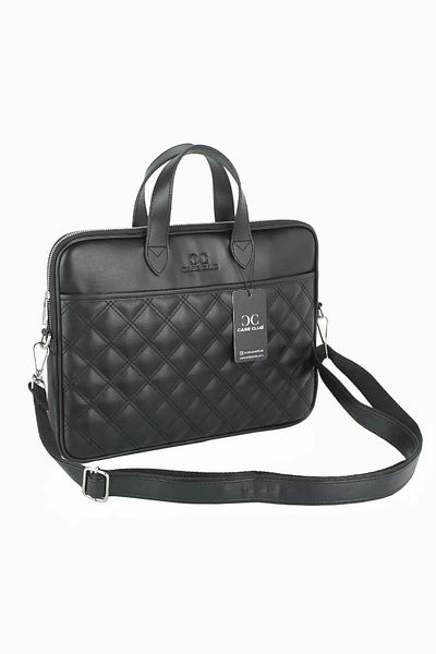TB Terzi Bey Club Design Black Laptop Briefcase - 13.3" & 14" Inch