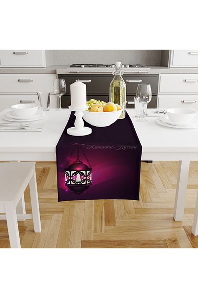 Filamente Ramadan Runner / Ramadan Pattern / Rezistent la pete - Tesatura Micropetek lavabila 140x40