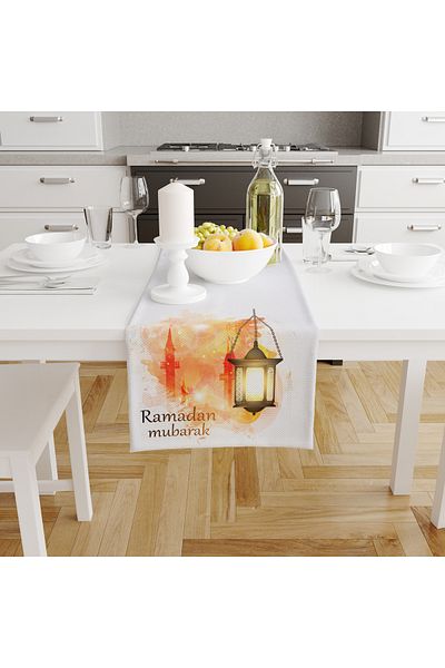 Filamente Ramadan Runner / Ramadan Pattern / Rezistent la pete - Tesatura Micropetek lavabila 140x40