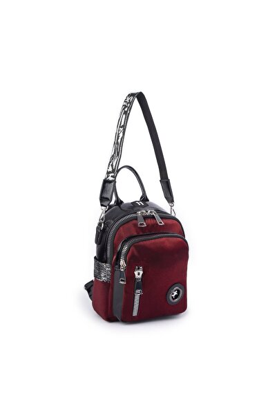 Nas Bag VERA ÇANTA Nas Bag Kadın Dönüştürülebilir Sırt ve Omuz Çantası Şık Ge...