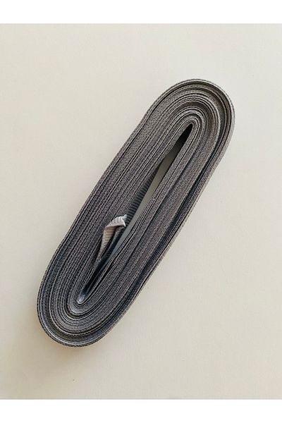 Öztürk 1 εκ. 10 μέτρα. Κορδέλα Grosgrain. Γκρι.