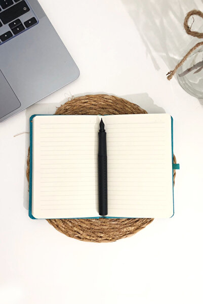 Copyder Termo Deri Çizgili Sert Kapaklı Cep Boy Defter