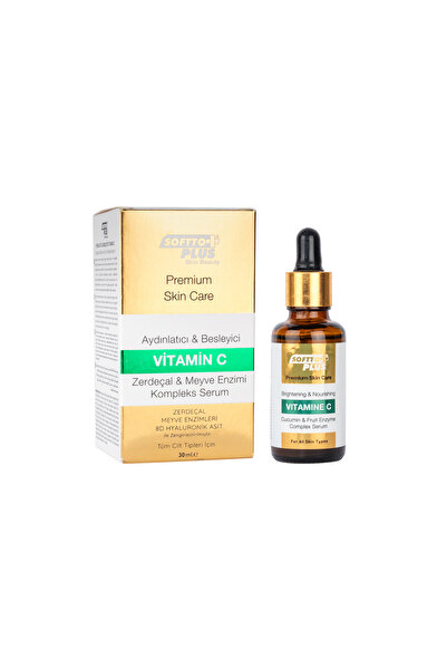 Softto Plus VİTAMİN C SERUM - AYDINLATICI VE BESLEYİCİ SERUM 30 ML