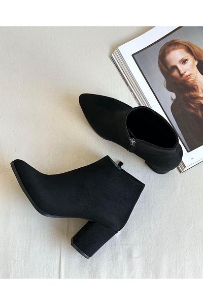 Zuum Γυναικεία παπούτσια Black Samo Bootie (Black Milk).