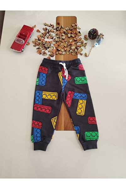WİKİBOOM LEGO BASKILI 3İPLİK ŞARDONSUZ ALT ÜST ERKEK ÇOCUK TAKIMI