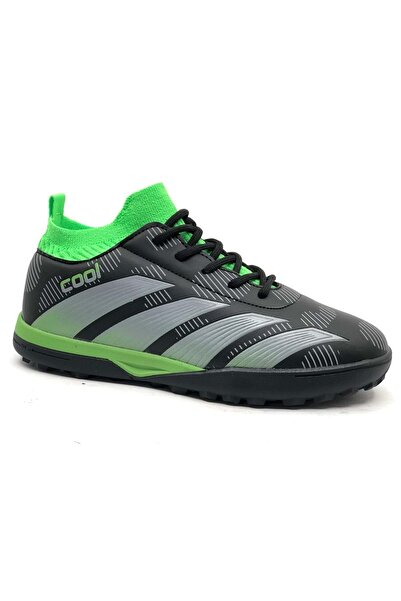 Kids Club Shoes Cool Neymar Çoraplı Çocuk Halısaha Ayakkabısı Yeşil