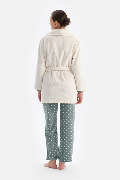 Dagi Φόρεμα Ecru Honeycomb Look