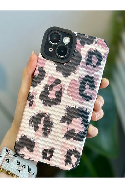 Go Aksesuar حافظة سيليكون مطبوعة متوافقة مع هاتف Iphone 14 Plus و15 Plus