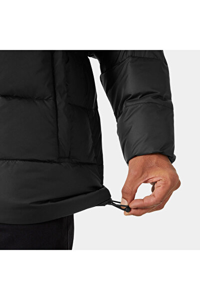 Helly Hansen Ανδρικό μαύρο παλτό Oslo Light Puffy ψηλός λαιμός