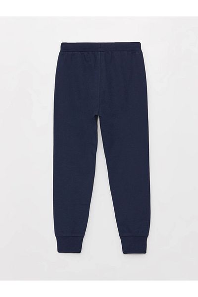 LC Waikiki LCW Kids Navy Blue ελαστική μέση με στάμπα για αγόρια Jogger Sweatpants