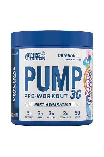 applied nutrition Pump 3g, Rainbow Unicorn, 25
