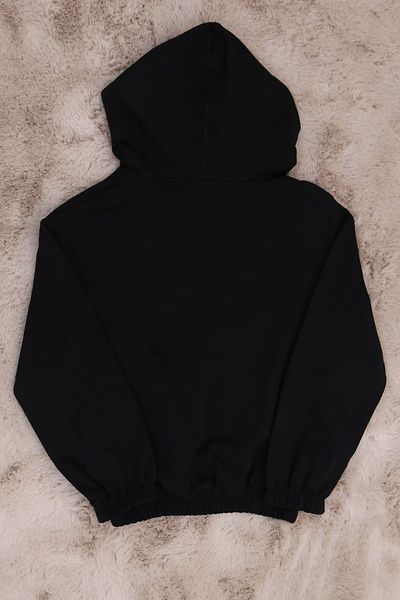 New Shine Φούτερ Unisex Baby Blue Oversize με κουκούλα