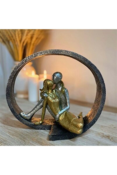 Deart İstanbul Aşk Çemberi Obje 27x22.5 Cm.