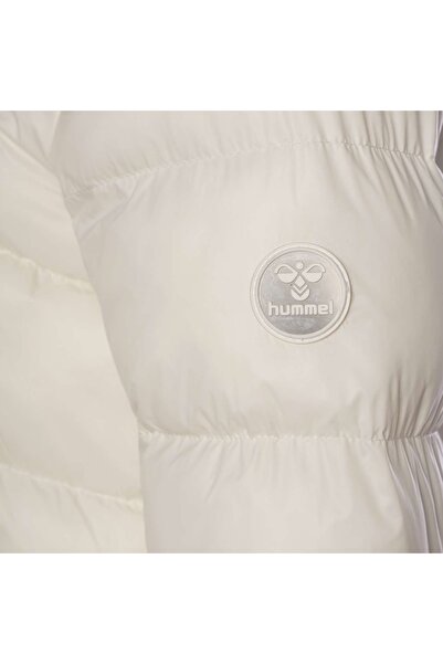 hummel Kbelle Kadın Beyaz Kapüşonlu Mont