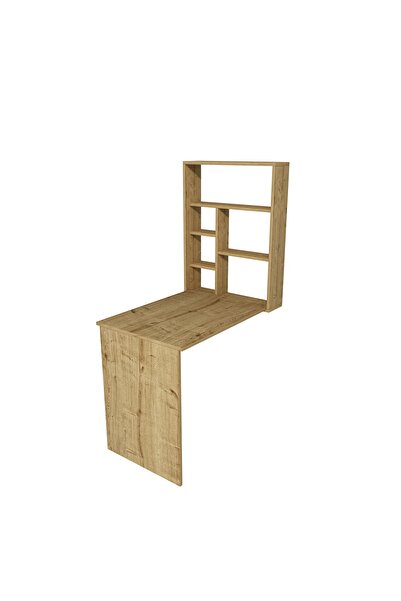 ARNETTİ Sedir Raflı Duvara Monte Açılır Kapanır Çalışma Masası Safirmeşe - Sedir