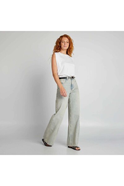 KIABI Sleeveless T-shirt white