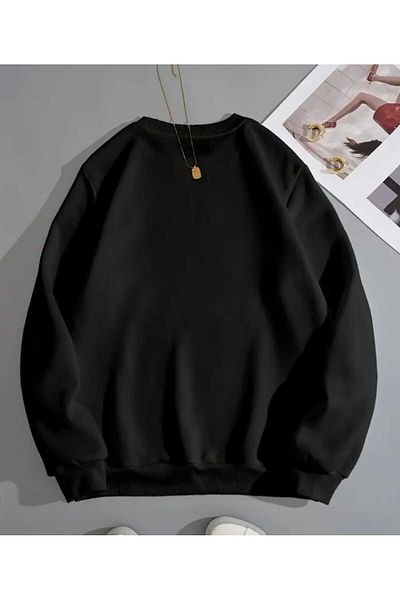 New Shine Φούτερ με κουκούλα Oversize - Φούτερ με στάμπα Cats