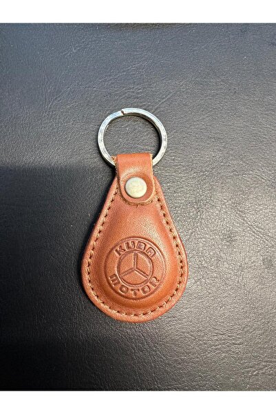Kuba Motor Anahtarlık Maskot Ürün Hakiki Deri