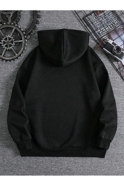New Shine Unisex Λευκό Oversize φούτερ