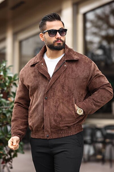 BASEL.CO Old Money Culture Oversize Ανοιξιάτικο βελούδινο μπουφάν