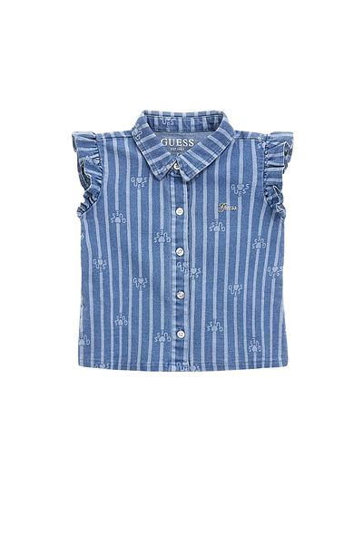 Guess Denim Str Ss Shirt