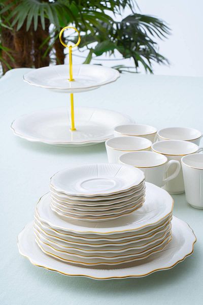 ACAR Sinatra 6-Piece 20-Piece Brunch Set - Gold