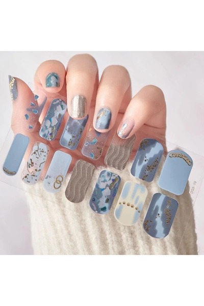 gaman 3D Jel Tırnak Kendinden Yapışkanlı Suya Dış etkenlere Dayanıklı Tırnak ...