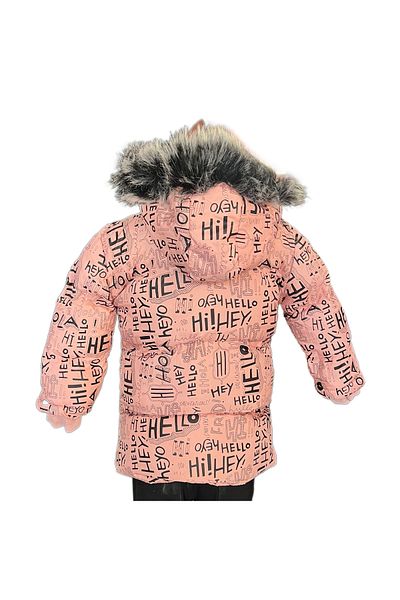 Bilen Normal Mold Printed Girl's Quality Inflatable Coat