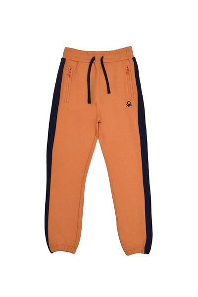 Benetton Мъжки спортни панталони - Оранжеви