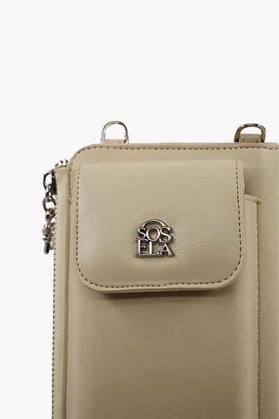 SOSELA 67-7171 Women's Beige Crossbody Bag