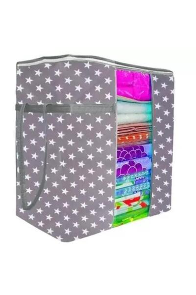 Magic Lady Star Patterned Anthracite Window 30x30 Scrap