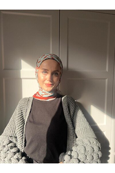 Modakaşmir وشاح من الخيزران بنمط زهرة الربيع