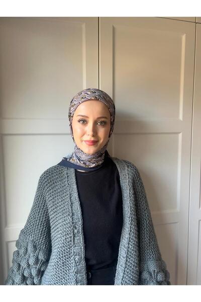 Modakaşmir وشاح من الخيزران بنمط زهرة الربيع