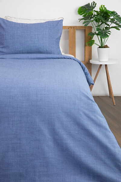 FAVORA Σετ Παπλωματοθήκης Vega για Μονό Κρεβάτι - Ινδιγκό