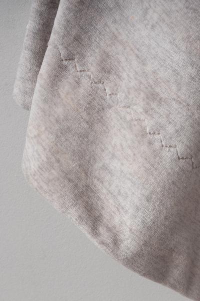 Bebitof Cute Lamb Embroidered Double Layer Velvet and Wellsoft Baby Blanket