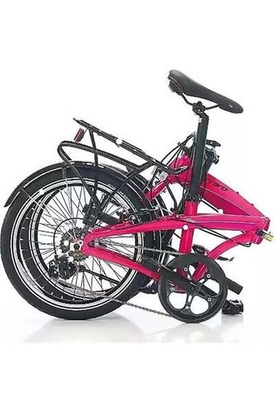 Carraro FLEXI 106 KATLANIR BİSİKLET 320H V 20 JANT 6 VİTES FUSYA SİYAH BEYAZ