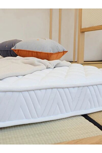 AVOCADO Cotton Ortopedik Tek Kişilik Sünger Yatak 10 cm Fonksiyonel Yer Yatağı Çocuk Yatağı