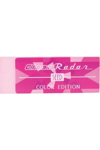 Radar Japon Radar  Şeffaf Pembe Silgi