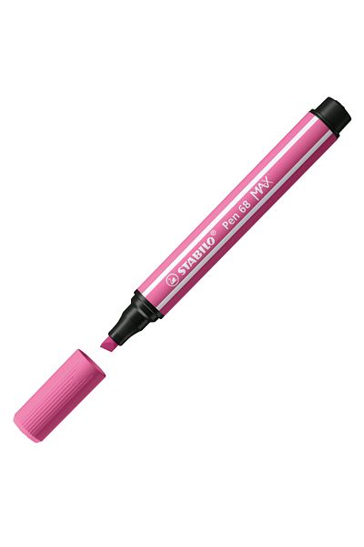 Stabilo 68 Max Light Pink Felt Tip Pen - 768/17-5-Pkt