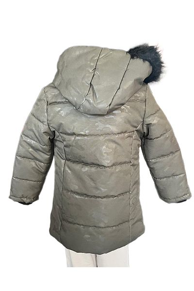 Bilen Normal Fit Girl's Quality Inflatable Coat with Fur Inside