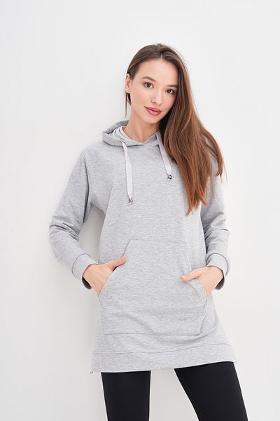 sarıdağ Oversize Combed Cotton Sweatshirt Tunic