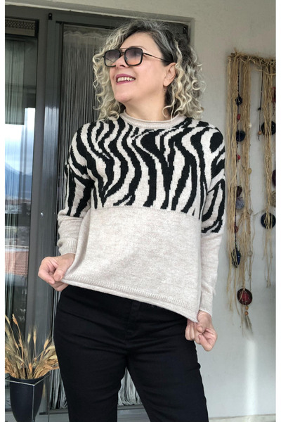 Dila Butik Marka Zebra Desen Kazak