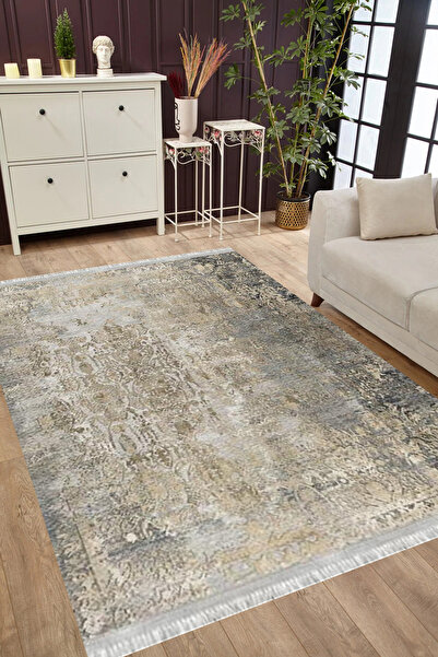 MUBO Pamuk Dokuma Taban Yıkanabilir Kaymaz Tabanlı Antibakteriyel Dijital Bas...