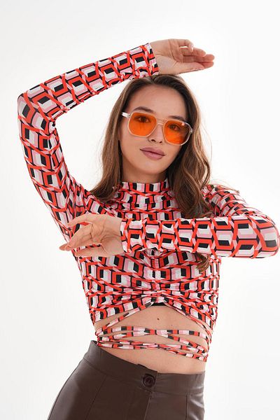 My Kids Wear Crop legat în talie