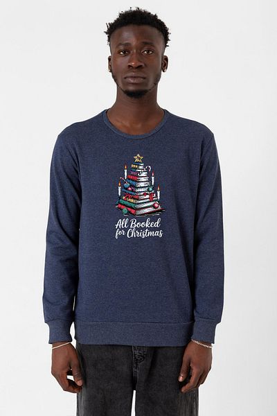 Tshirthane Όλα κράτηση για το Χριστουγεννιάτικο indigo ανδρικό φούτερ 2ip