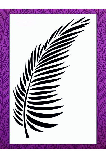 Stencilsarayi STENCİL SARAYİ BOYAMA ŞABLON ÇİÇEK VE MEYVE - 8315 ÖLÇÜ 20X30