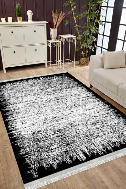 MUBO Pamuk Dokuma Taban Yıkanabilir Kaymaz Tabanlı Antibakteriyel Dijital Bas...