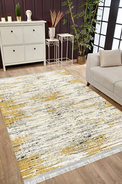 MUBO Kaymaz Tabanlı Yıkanabilir Antibakteriyel Dijital Baskı Modern  Salon Ha...