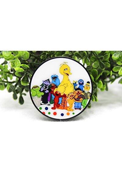 Tezcan Aksesuar Popsocket Telefon Tutacağı Desenli ve Baskılı Parmak Tutucu